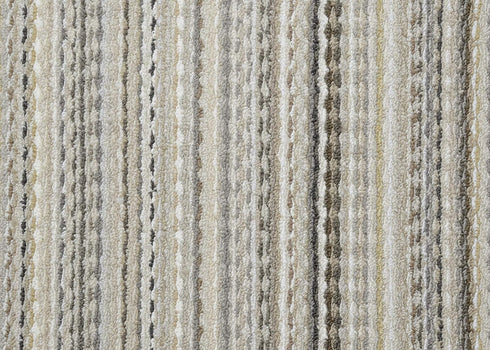 Garland Rug Carnival Stripe Non-Slip Recycled 2-Piece Rug Set Random Earthtone Stripes Area Rug – Modern, Stain-Resistant, Ideal for Living Rooms ...