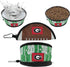 NCAA GEORGIA BULLDOGS Collapsible Dog Travel Bowl, Food and Water Bowl for Dogs & Cats. Best Portable & Lightweight Leak-Proof Pet Bowl for Travel...