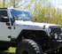 AntennaMastsRus - 13 Inch All-Terrain Flexible Rubber Antenna is Compatible with Jeep Wrangler TJ - YJ (1987-2006) - Spring Steel Internal Core...
