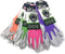 SHOWA Atlas 370 Nitrile Palm Coated General Purpose Work Glove with Nylon Liner, Purple, Medium (1 Pair)...