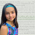 FROG SAC 4 Rhinestone Headbands for Girls, Adjustable Non Slip Gymnastics Sports Headband for Kids, Sparkly Little Girl Gymnast Hair Bands Accesso...