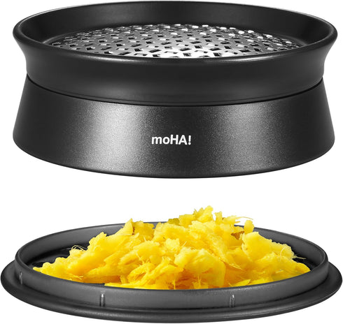 Rotating Ginger Grater/Zester, Stainless Steel...