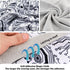 Protective Wrap, Camera wrap, Magic Self-Adhesive Cloth, 17.32"x17.32" Anti-scratch Lens Camera Wrap, Folding, Washable, Lens pouches, Soft cloth ...
