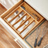 GiveAbay Basics 20-Piece Stainless Steel Flatware Set with Square Edge, Service for 4, Silver...