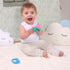 Teething Ring for Babies 0-6 Months - 5X Pain Relief Smart Teether - Zero Developmental Delay Silicone Teether - Cute Infant Chew Toy, Shower Gift...