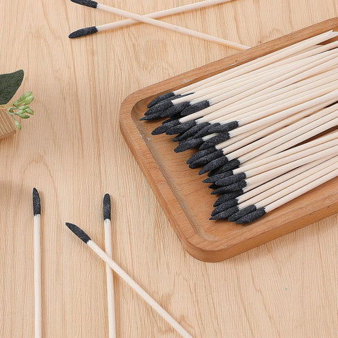 50 PCS Sanding Sticks for Woodworking, 280 Grit, 5.52 X 0.2inch Detail Sanding Tools Sanding Sticks for Wood Sanding Sticks Matchsticks Sanding Tw...