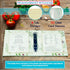 Meadowsweet Kitchens Recipe Card Holder Cookbook Mini 2 Ring Binder Organizer - Recipe Binder Cook Book w/ 25 4 x 6 Cards, 50 Clear Card Sleeves, ...