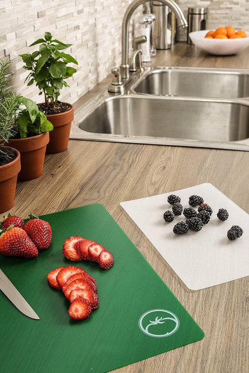 Dexas Chopmat Flexible Cutting Board (Set of 6), Multicolor...