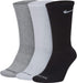 Nike Everyday Plus Lightweight Crew Socks, 3 Pair - SX6891 (Multi-Color 916, Large)...