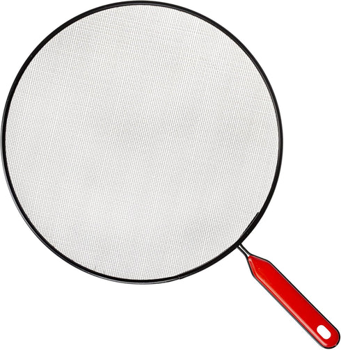 Large Screen Grease Splash Protector Splatter for Frying Pan - 11.4" - Top Nonstick Cover Protector for Stove...