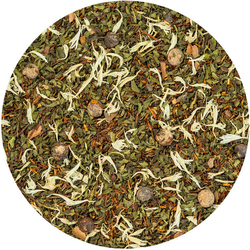 Tiesta Tea - Cocoa Mint Chill Loose Leaf Tea, Chocolate Peppermint Herbal Rooibos Blend, Non-Caffeinated, Brew Hot or Iced, Refillable Tin, Makes ...