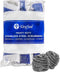 KingSeal Stainless Steel Scrubbers, Scrub Pads, Heavy Duty, 50 gram Weight, Individually Wrapped - 2 Packs of 12 (24 Count)...