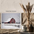 Posterizer 1 pcs-snowy winter scene of old farm house-Landscape & Nature Art-GIft for Men Women Teens-Living Room Bedroom Decor- unframed wall art...