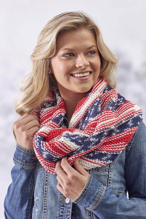Red Heart Super Saver Primary Stripes......