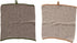 Creative Co-Op Square Cotton Knit (Set of 2) Dish Cloth, Multi (DF3785)...