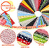 40 Pcs 10 x 10 Inches Cotton Fabric Bundle Squares Precut Fabric Squares Multi Color Floral Fat Squares Sheets for Kids DIY Craft Quilting Sewing ...