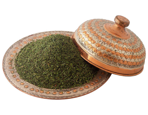 Cerez Pazari Dried Mint Leaves 5.3oz |%100 Natural, Non-irradiated, Non-GMO, Gluten Free, Raw Turkish Dried Spearmint Leaves, Crushed Peppermint T...