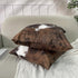 TOMWISH Pack of 2 Throw Pillow Covers Christmas Cowhide Printing Western 18x18 Pillow Cover,Decorative Throw Pillows Cushion Covers for Home Livin...