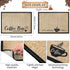 Cunhill 2 Pieces Coffee Bar Mat,Coffee Bar Accessories 20 x 14 Inch Coffee Bar Decoration Coffee Placemats for Coffee Machine, Coffee Bar, Counter...