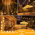 Ollny 25FT Outdoor String Lights, Waterproof Connectable Shatterproof Outside Light with 13 Edison + 1 Spare LED Bulbs Plug in, Patio Lights for I...