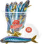 Wild Republic Cupkins, Sardines, Stuffed Toy, Gift for Kids, Plush Toy, Fill is Spun Recycled Water Bottles...