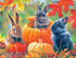RoseArt - Abraham Hunter - Pumpkin Patch Bunnies - 500 Piece Jigsaw Puzzle for Adults...