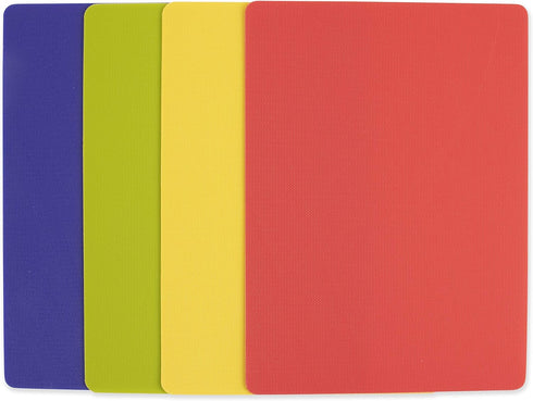 Dexas Heavy Duty Grippmat Flexible Cutting Board Set of Four 8 x 11 inches...