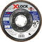 BOSCH FDX2945080 1-Piece 4-1/2 In. X-LOCK Flap Disc 80 Grit Compatible with 7/8 In. Arbor Type 29 for Applications in Metal Blending and Grinding...
