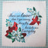 Fabric Panel 8"x8" Memory Cardinal 100% Cotton Quilting Panel Square AM1586...