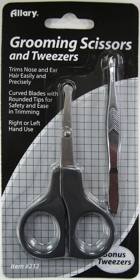 Grooming Scissors and Tweezers Model #212 by Allary...