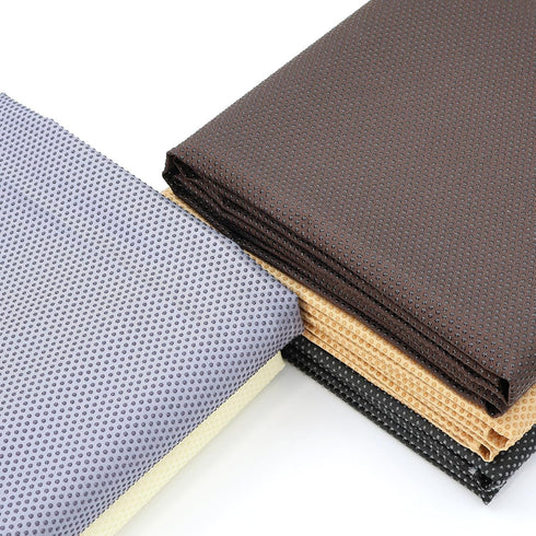 Antislip Vinyl Non Slip Fabric Rubber Non Skid Rubber Treated Fabric 58" Wide BTY (Black)...