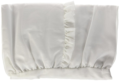 Baby Doll Bedding Layered Crib Diaper Stacker, White...