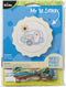 Bucilla My 1st Stitch Stamped Embroidery Kit, 4", Camper...
