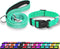 Reflective Dog Collar with Safety Locking Buckle, Adjustable Soft Breathable Nylon Collars for Small, Medium and Large Dogs(Collar+Leash XS Width ...