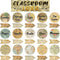 Travel The Map Classroom Jobs Bulletin Board Set Classroom Helpers Charts Teacher's Helper Chalkboard Wall Decor for Classroom Bulletin Board Deco...