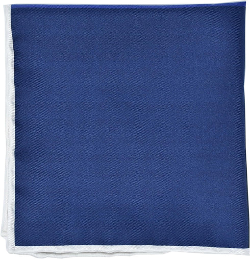 100% Silk Check Pocket Square Hand Rolled with Gift Box...