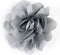 Worlds Gray Chiffon Ruffled Fabric Flower for DIY Handmade Decorative, Hair Clip,Scrapbooking and More Decoration 10PC (2-3/8" Inch)...