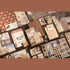 348 Pcs Scrapbooking Supplies Kit, Vintage Aesthetic Scrapbook Kit for Bullet Junk Journal, Stationery, A6 Grid Notebook, DIY Journaling Supplies,...