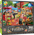 MasterPieces 750 Piece Jigsaw Puzzle for Adults, Family, Or Youth - Town Square Booths - 18"x24"...