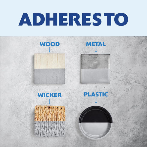 Rust-Oleum 240288 Paint'er's Touch Brush Interior Paint, 8 Fl Oz (Pack of 1), Metallic Silver, 11...