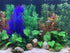 BEGONDIS 2 Pcs Artificial Water Plants, Fish Tank Aquarium Decorations, Made of Soft Plastic...