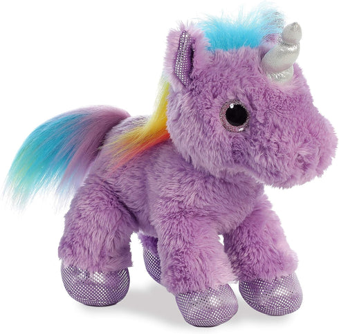 Aurora® Enchanting Sparkle Tales™ Electra Unicorn™ Stuffed Animal - Magical Adventures - Endless Play - Purple 12 Inches...