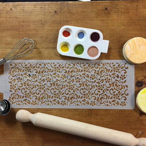 Chantilly Lace 2 Stencil by Designer Stencils...