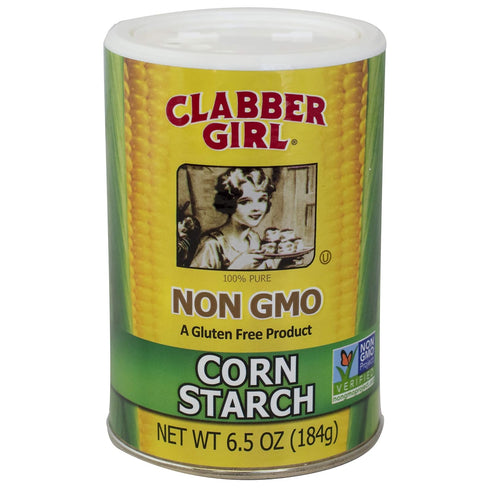 Clabber Girl Non-GMO Corn Starch, Gluten Free, 6.5 Ounce...