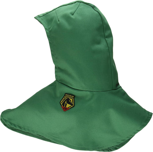 Black Stallion F9-HOOD 9 oz. FR Cotton Hood with Neck Shoulder Drape...