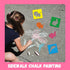 24 Piece Stencils for Kids Stencils for Painting Sidewalk Chalk Stencils Outdoor Garden Themed Stencils Animal Style Collection-8in...