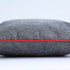 Pillow Perfect Merry Christmas Throw Pillow, 11.5 in. L X 11.5 in. W X 5 in. D, Grey...