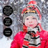 Sesame Street Boys Toddler Winter Hat, Scarf & Mittens Set, Elmo Beanie For Ages 2-4...
