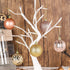 45Pcs 6cm/2.36inch Christmas Balls Glitter Ornaments Set, Shatterproof Plastic Xmas Tree Hanging Ornament, Christmas Decorations Balls for Holiday...
