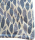 CUSHYSTORE Pot Holder Navy Leave Blue Cottage Style Oven Pads for Cooking Kitchen 7.75", 2 Packs...